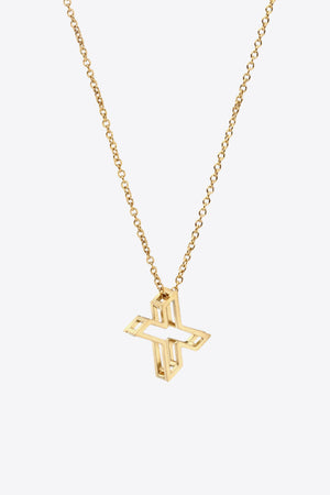 U to Z Letter Pendant Nekclace-Mope's Closet