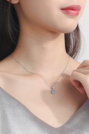 Get What You Need Moissanite Pendant Necklace-Mope's Closet