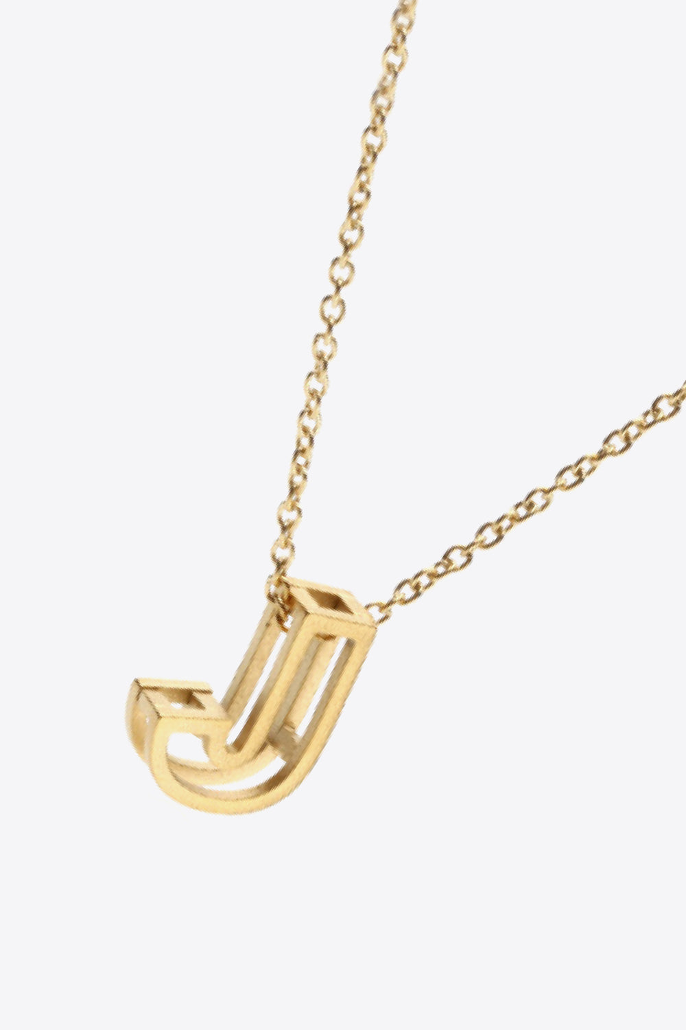 A to J Letter Pendant Nekclace-Mope's Closet