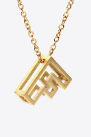 A to J Letter Pendant Nekclace-Mope's Closet