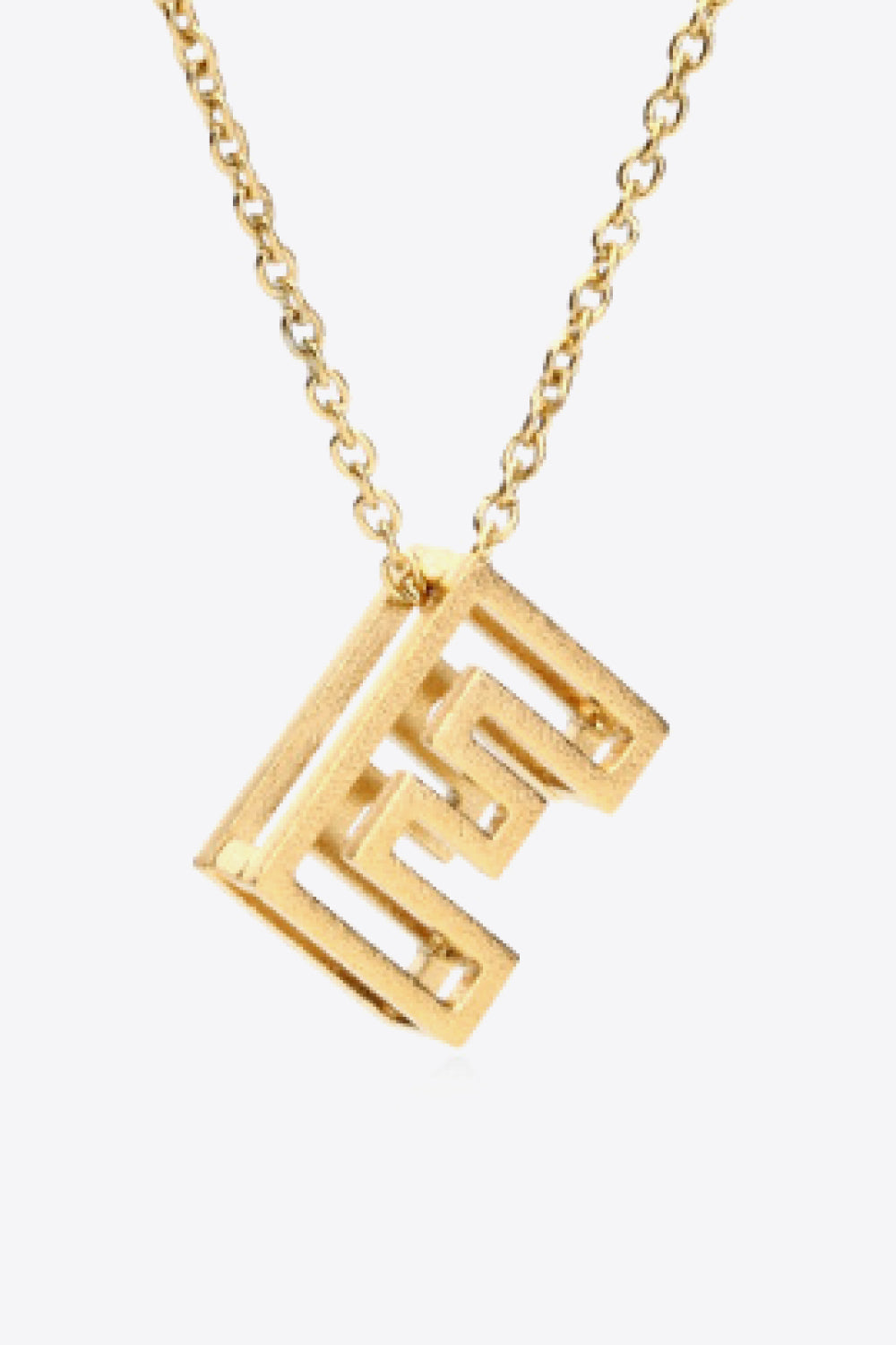 A to J Letter Pendant Nekclace-Mope's Closet