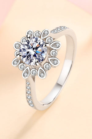 Can't Stop Your Shine 925 Sterling Silver Moissanite Ring-Mope's Closet