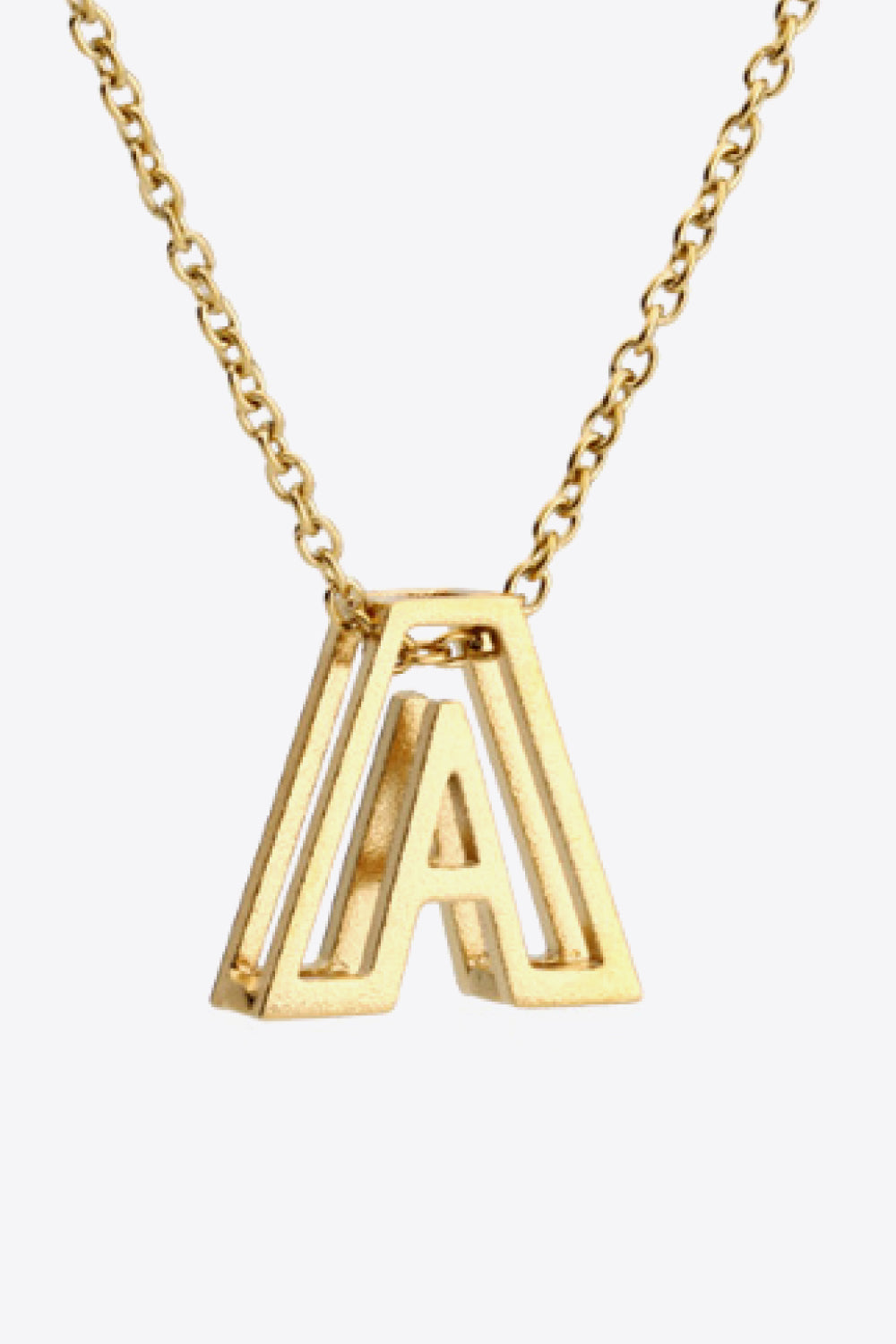 A to J Letter Pendant Nekclace-Mope's Closet