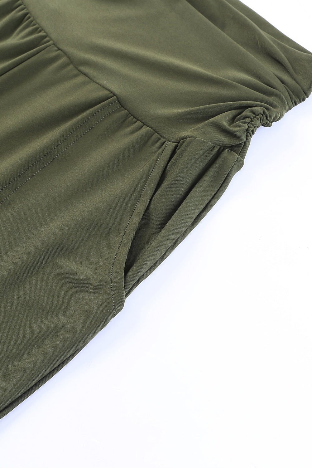 High-Rise Wide Waistband Joggers-Mope's Closet