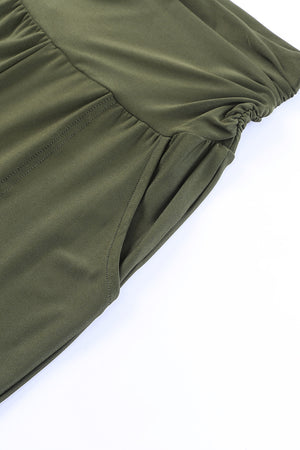 High-Rise Wide Waistband Joggers-Mope's Closet