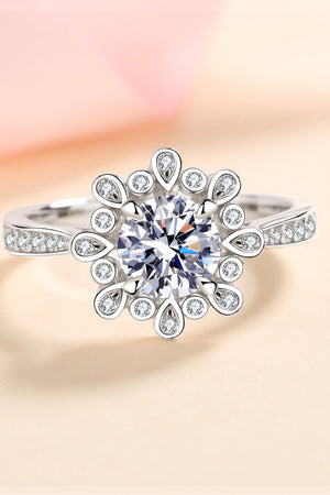 Can't Stop Your Shine 925 Sterling Silver Moissanite Ring-Mope's Closet