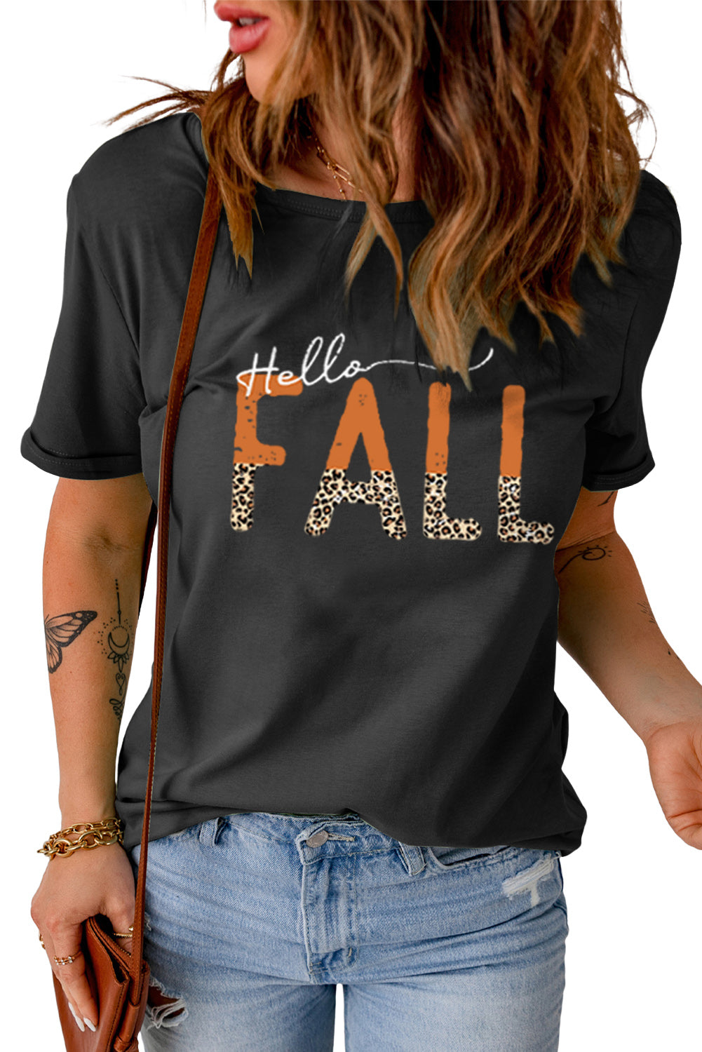 HELLO FALL Graphic Tee-Mope's Closet