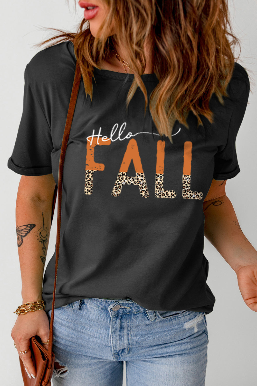 HELLO FALL Graphic Tee-Mope's Closet