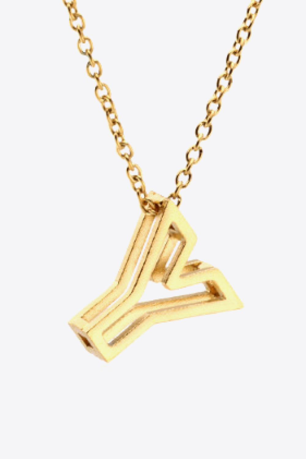 U to Z Letter Pendant Nekclace-Mope's Closet