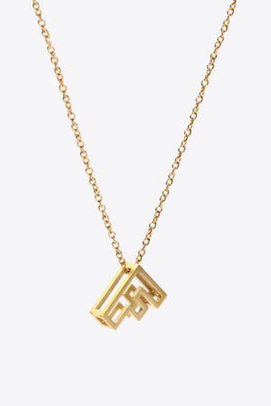 A to J Letter Pendant Nekclace-Mope's Closet