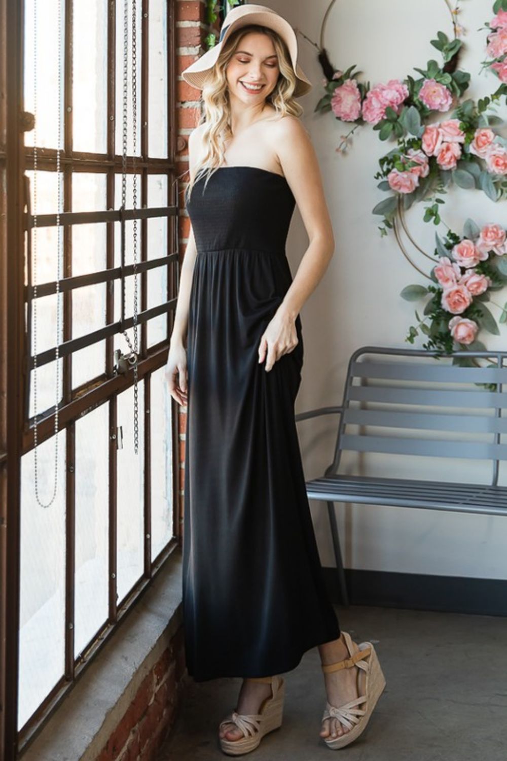 Heimish Strapless Maxi Dress-Mope's Closet