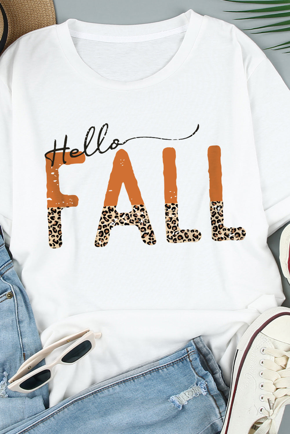 HELLO FALL Graphic Tee-Mope's Closet