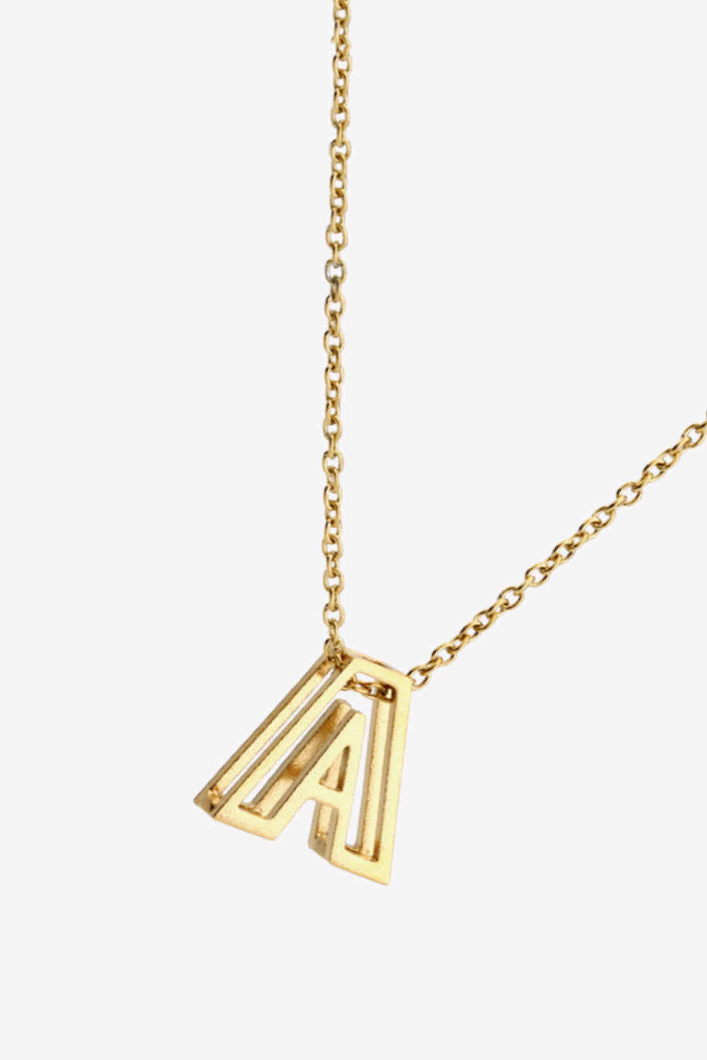 A to J Letter Pendant Nekclace-Mope's Closet